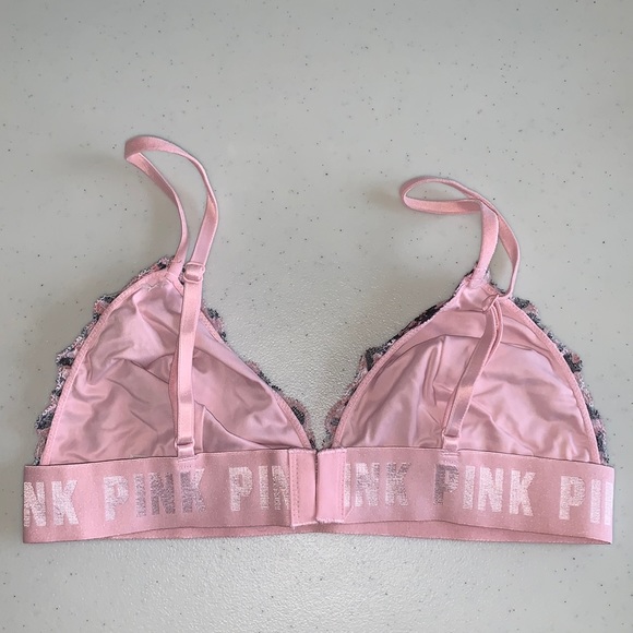 Pink leopard bralette - Picture 2 of 2